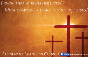 Atonement's Holy Week Schedule